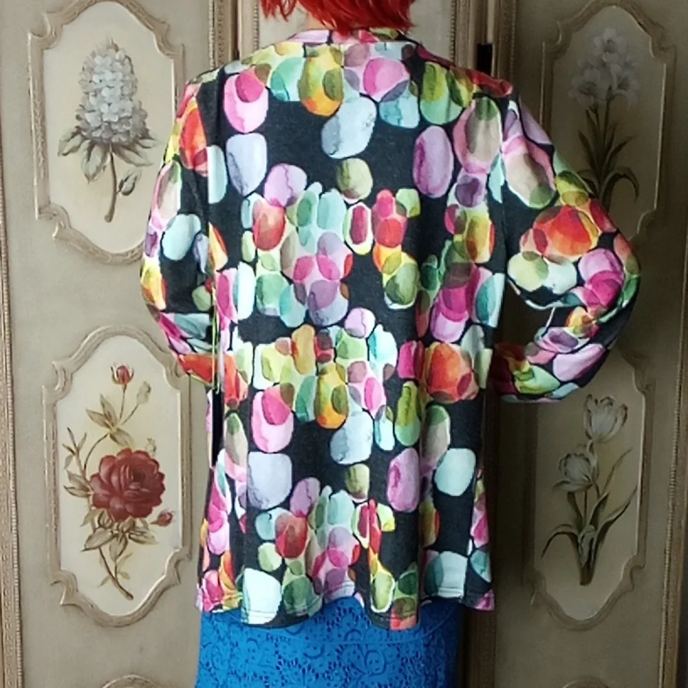 Trisha Tyler Wearable Art Sweater, ladies size M - Picture 5 of 10